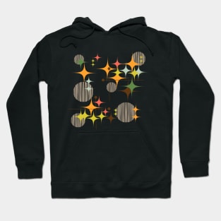 Eames Era Starbursts and Globes 3 Hoodie